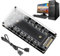 Computer Fan Hub, 5v 3pin Rgb 10-In-1 Argb Light Controller, Pc Case Cooling, Led Strip Hub, Adapter Fan Extension, Chassis Splitter, Control For Game Computers