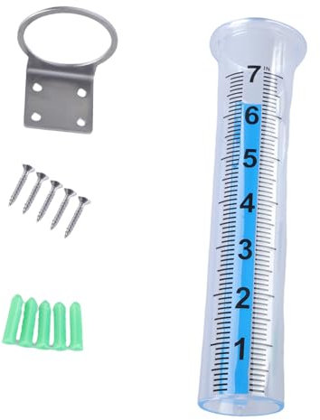 Wetterfeste Regenmessgeräte Mit Stahlklammern Gartenhaus Regenmessgeräte Mit Für Genaue Messungen In Jedem Zustand