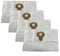 Bolsas para aspiradora Einhell TC-VC1820 TE-VC 1825 para aspiradoras húmedas/secas, bolsa de recogida de polvo (4 unidades)
