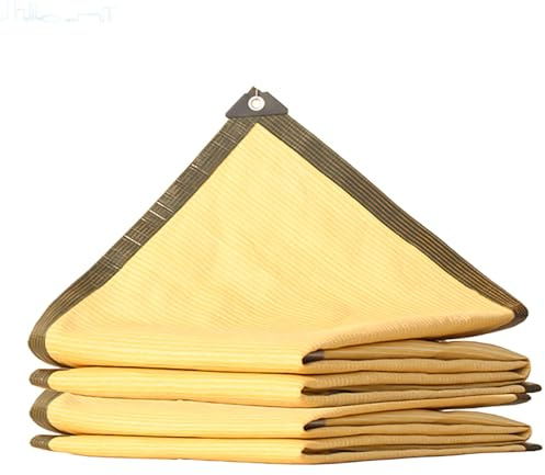 Rouleau de toile d'ombrage thermique pour serres - Résistant au vent - 4 x 8 m - Vert - Protection solaire