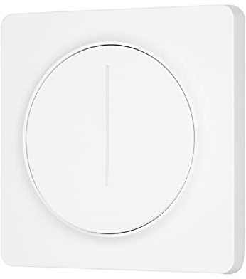 WiFi Dimmer Switch Compatible with Google Home and Remote Control Single Neutral Wire Required European Standard Stepless Scene Timing Mode