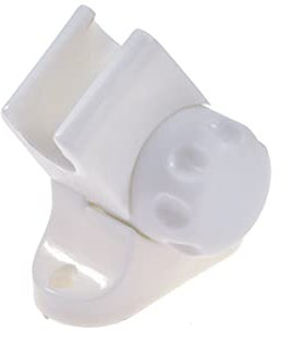 Duschkopf Halter Modell Yara Weiß für Wandmontage Brause beweglich Halterung