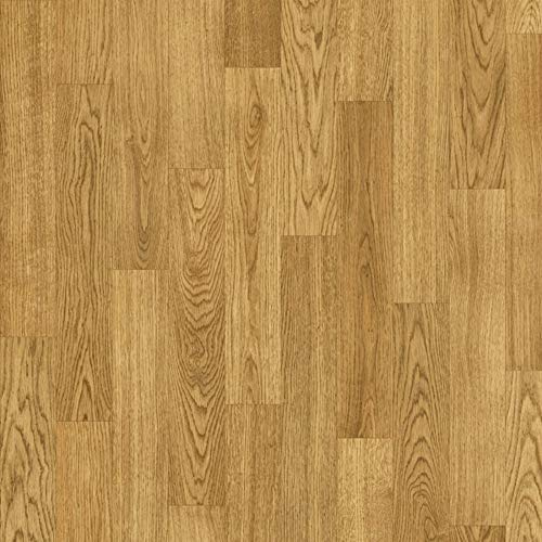 Classic Oak Anti Slip Wood Effect Vinyl Flooring Lino (3m x 8m)