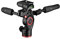 Manfrotto Befree 3-Way Live Camera Tripod Head, Aluminium, 6kg Payload, for Travel Tripods, with Foldable Handles, Fluid Drag System, for Photo and Video, Vlogging Equipment (MH01HY-3WUS),Black