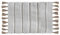 Teppich Baumwolle Pom-pom Taupe 50 x 75