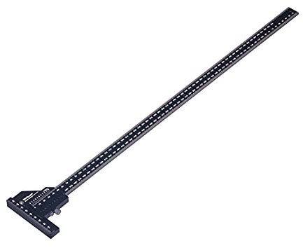 Woodraphic Anreißlehre – Präzisions-Markierungswerkzeug, Messlineal, Layout-Quadrat, Dickenlehre, CNC-Aluminium-Holzbearbeitungswerkzeug für Tischlerei, Rahmen, Schrank, DIY-Projekte (alt, 600 mm)