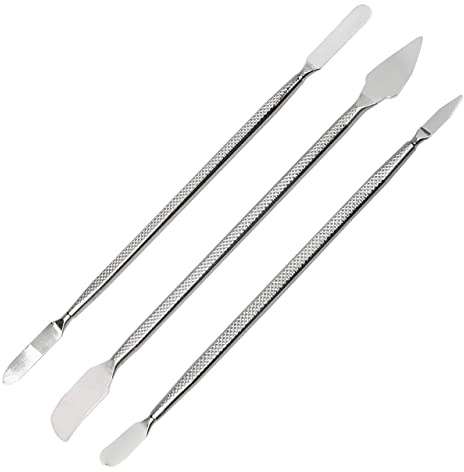 ebuyerfix 3-teiliges Spudger-Set aus starkem Metall, zum Öffnen von Tablet-Bildschirm, Handy, iPad, Tablet, Laptop, Reparatur-Set