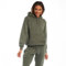 Light And Shade LSLSWT005 Top Sudadera con capucha Super Soft Touch Loungewear para mujer, Army, S