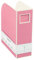 Semikolon 364107 Stehsammler A4 - Zeitschriften-Sammler, Dokumenten-Ordner, Format 10,5 x 26 x 31 cm - flamingo pink