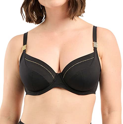 Sans Complexe Bain Speekaboo Shape Bikini Top, Black, 85F Women's