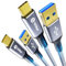 Fannoday Cavo USB C, Cavo USB Tipo C [2Pezzi 1M] Cavo di ricarica USB Tipo C Cavo di ricarica in nylon 10Gbps USB 3.1 Gen 2 Cavo di ricarica veloce USB C per Auto Android, Galaxy S23, SSD, Pixel