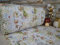 240cm Extrabreit Flanell Baumwolle Stoff Meterware ab 50cm 100% Baumwollstoff Stoffe Bastelstoff ÖKO-TEX Ranforce Kinderstoffe Stoffe Kinder Baum Kaninchen Babystoffe Baby Elefant VF0T0001 (Blau)