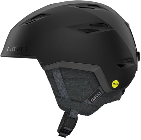 Giro Damen Envi MIPS Schneehelm, Mattschwarz/Gold BLI, M 55.5-59CM