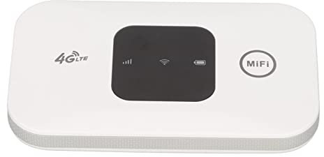 Cuifati Routeur 4G, Pocket 4G WiFi Hotspot Device Routeur Mobile Haute Vitesse 150 Mbps avec Carte SIM, Hotspot WiFi Portable pour Voyage