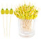 100pcs Cocktailspieße Fingerfood Spieße Burger Spieße Fingerfood Obst Spieß Zahnstocher Mit Jackfrucht 12cm Cocktail Picks Lang Bambus Zahnstocher Für Vorspeisen Deko Spieße Holz Für Party