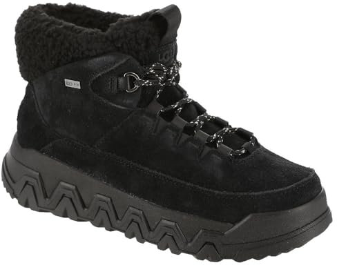 UGG Damen Terretrail Cozy Lace Mode-Stiefel, Schwarz, 40 EU
