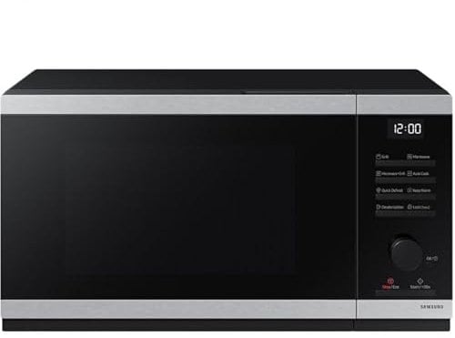 Griglia per forno a microonde con interno in ceramica Samsung MG23DG4524ATE2, 23 l, colore nero