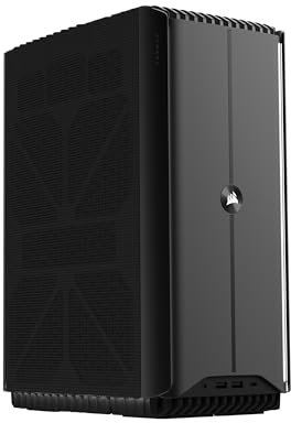 Corsair ONE i500 Gaming PC - Intel® Core™ i9 14900K liquid-cooled NVIDIA® GeForce RTX™ 4080 Super GPU - 32GB Vengeance DDR5 Memory - 2TB M.2 SSD - Dark Metal