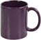Large Ceramic Coffee Tea Mugs Set 300ml & 400ml Capacity Wide Cups with Easy Grip Handle Microwave Dishwasher Safe Perfect for Family & Gifting (Purple-300mlX1)