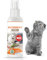 NNPCBT Cat Repellent Spray, Cat Deterrent Spray Indoor & Outdoor, Anti Scratch Cat Spray for Furniture Floor Sofa Protection