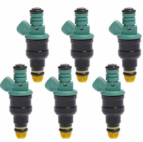 D'injecteur Carburant Moteur Pour BMW 323 325 Pour E36 1991-1996 523 525 Pour E39 Pour E34 2.5L 0280150415 852-12119 FJ292 6Pcs Injecteurs Carburant D'injecteur Pulvérisation Carburant(1 set)