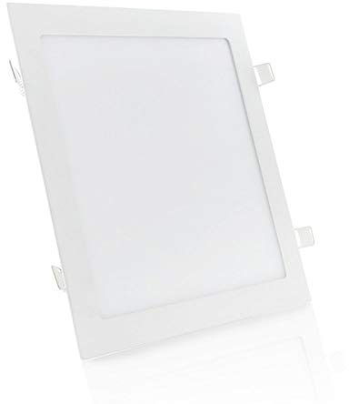 LED-Panel 25W 2500Lm 4200ºK Quadratisch 40.000H [HO-RDP-25W-W] | Greenice