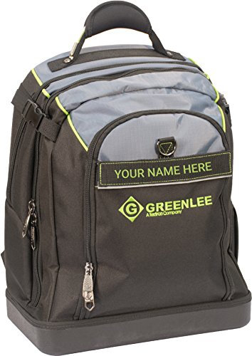Greenlee - Professional Tool & Tech Backpack (0158-27), Black
