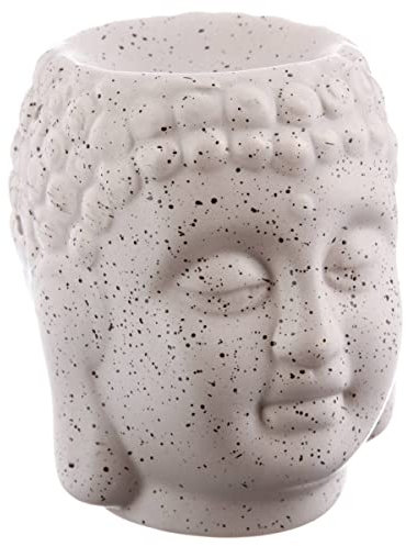 Atmosphera - Brûle - parfum Bouddha en céramique H11 - Beige