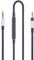 Audio Replacement Cable with in-Line Mic Remote Volume Control Compatible with Sennheiser PXC550, PXC480 Headphones, Audio Cord Compatible with iPhone iPod iPad Apple Devices