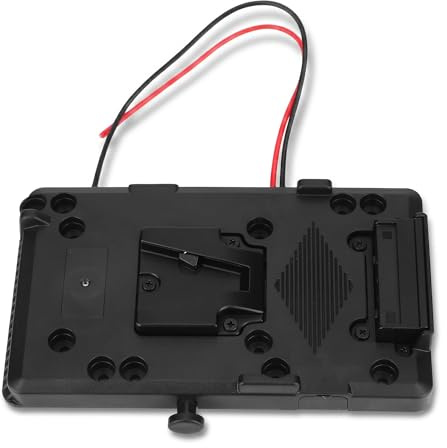 V-Shoe Mount Adattatore piastra per zaino Zaino V-lock Piastra alimentata a batteria per videocamera