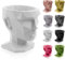 CONCRETTE Pot de Fleurs en Ciment, Cache-Pot en béton Aphrodite Ø 13 cm