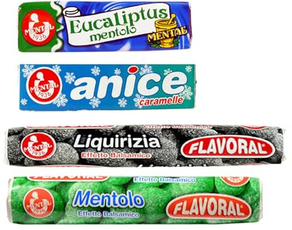 ITDSTORE - Mental Kit da 15 Stick di Caramelle Gommose e/o dure - gusti assortiti (Mix 4 Gusti Assortiti)