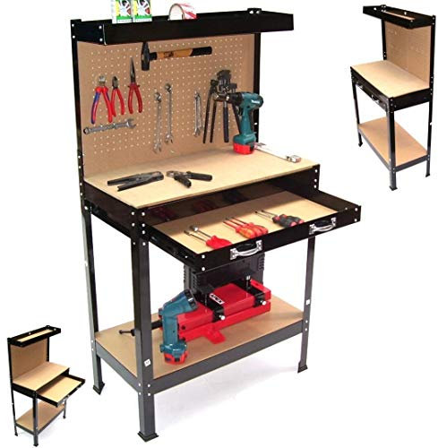 Etabli ECO 06061 plan de travail avec panneau perforé