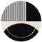 CMX-BOX Black Gold Grau Nordic Runde Teppiche Wohnzimmer Mantel Raum Haushalt Teppich Sofa Couchtisch Boden Dekor Matte - 80cm 100 cm 120 cm 140 cm 160 cm 180 cm 200 cm (Size : Durchmesser 120cm)