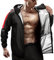 RDX Schwitzanzug Zum Abnehmen, Saunaanzug Reach Oeko TEX 100 Zertifiziert, Kapuzen Anzug Sauna Suit Sweatanzug Sportanzug Trainingsanzug Thermo Sweatsuit Boxen MMA Gym Fitness Laufen Herren Damen