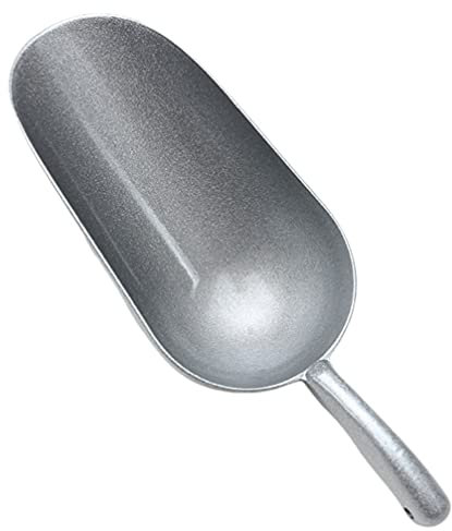 TOPBATHY Pala Multifuncional De Zinc Para Alimentos Té y Frutos Secos Para Harina y Hielo Plateada