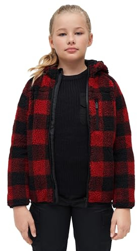 Brandit Kids Teddyfleecejacket Hood, Viele (Tarn-) Farben, Größen 122 bis 176