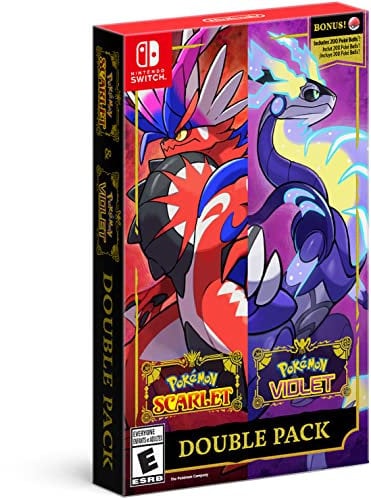 Pokemon Scarlet & Pokemon Violet Double Pack for Nintendo Switch