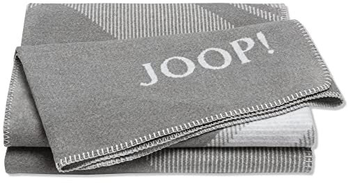 Joop! Wohndecken Checks Silber-Natur