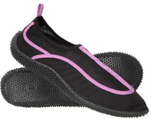 Mountain Warehouse Bermuda Womens Aqua Shoes - Neoprene Design, Mesh Panel, Slip On, Lightweight Swim Footwear - for Spring Summer, Beach Underwater Walking Lilac Adult Shoe Size 7