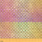 Meerjungfrau Stoff Meterware Mädchen Meerjungfrau Schuppen Möbelstoff Girly Meer Tier Dekostoff für Kinder Frauen Golden Seigaiha DIY Stoff für Polsterung und Home Akzente 920 x 150 (HxB) Rosa Gelb