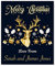 Pack of 3 Christmas Wine Bottles Labels (100 x 120 mm) Waterproof Personalised Wine Labels for Wine Bottles Papa Prints®