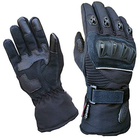 PROANTI Regen Winter Motorradhandschuhe Motorrad Roller Touchscreen Handschuhe - L