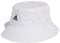 adidas Unisex Classic Cotton Bucket Hat, White / Black, S