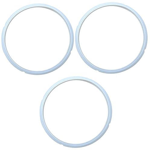 BESTonZON 3pcs Silicone Sealing Ring Replacement for High Pressure Cooker Ring for Electric Pressure Cooker