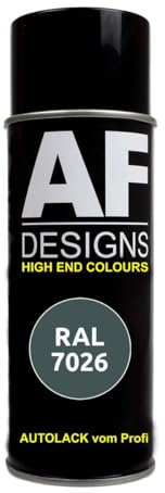 RAL7026 - Pintura en aerosol para coche, color gris granito mate