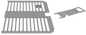deingrillrost.de Grillrost & Planacha mit Heber f. Weber go anywhere 4mm Edelstahl (1/2 Grillrost)
