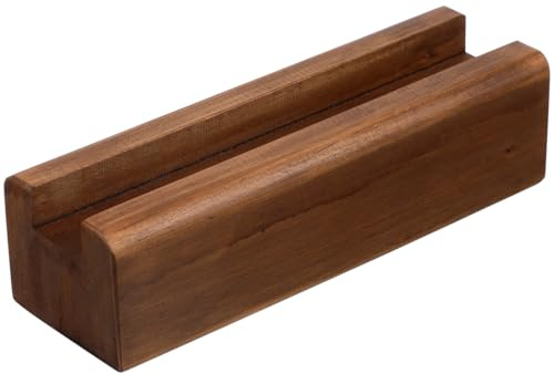 Cabilock Ganzkörperspiegelhalter Aus Holz Mit Rutschfester Stützständer Für Kunstwerke Und Display Im Wohnzimmer Büro 9.84X3.15X2.76 Zoll
