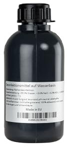 Effektives 250ml Desinfektionsmittel für Tafelwasseranlagen, Wasserspender, Wassersprudler - Beseitigt 99,9% der Bakterien - Trinkwasserverordnung konform - pH-neutral & umweltfreundlich - Made in EU