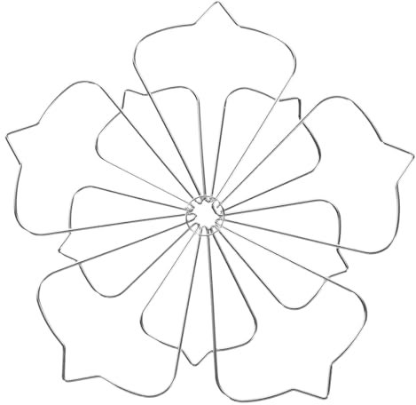 Operitacx Flower Arranger Für Blumenvase Wiederverwendbar Eisenwerkzeug Blumenfixierung Für Hochzeiten Und Zuhause Kreative Floral Arrangement Unterstützung